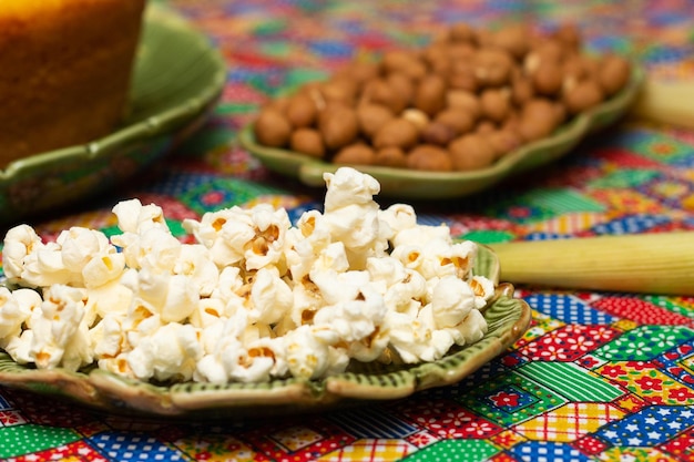 Various sweets from the Brazilian June Festival