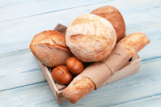 Различные виды хлеба