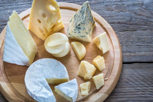 Различные виды сыра