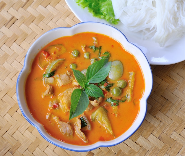 Varkensvlees Curry, Thaise keuken