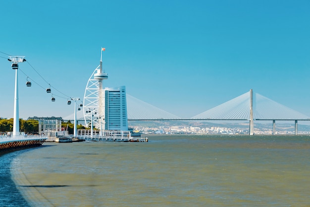 Vasco da Gama Bridge in Portugal