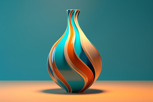 a vase 3d