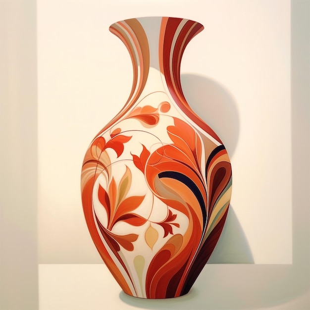 Vase for flower port and paining for walls