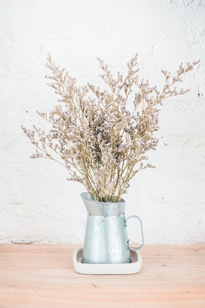 Vase plant decoration interior of room