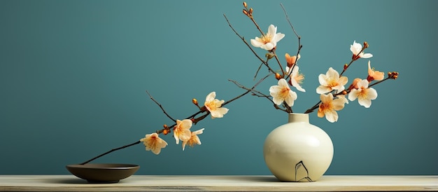 The vase s simplicity allows the flowers to be the main focus just like a canvas for art