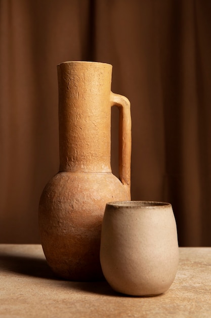 Foto vaso natura morta in stile barocco