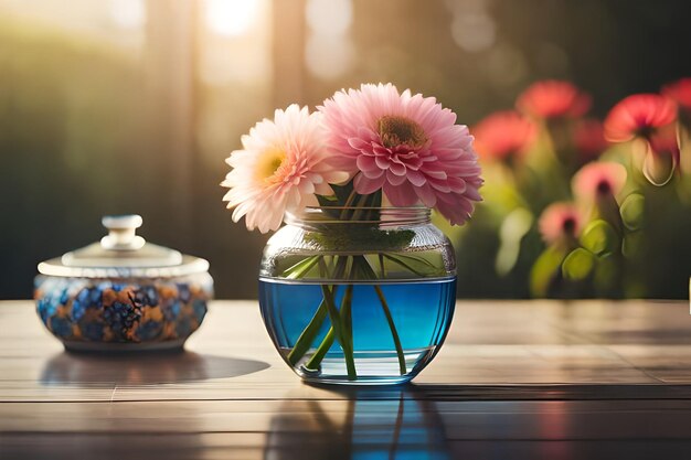 花の花瓶と花の花瓶