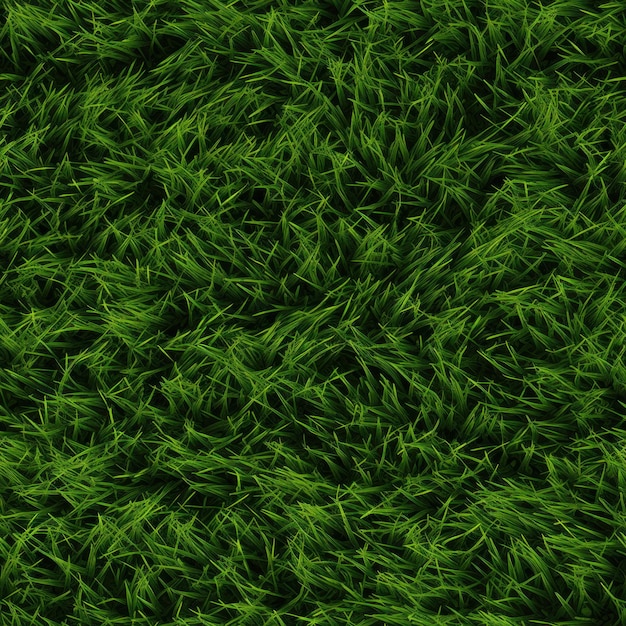 Vast Green Field with Realistic Texture AI Generated