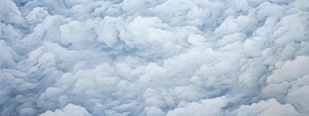 Foto il vasto cielo adornato da un arazzo di nuvole su uno sfondo blu intenso paesaggio nuvoloso sereno illuminato dalla luce solare diffusa ai generative