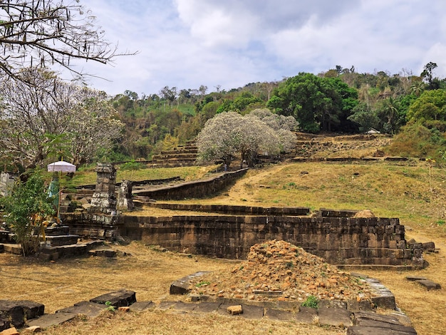 ラオスのワットプー寺院