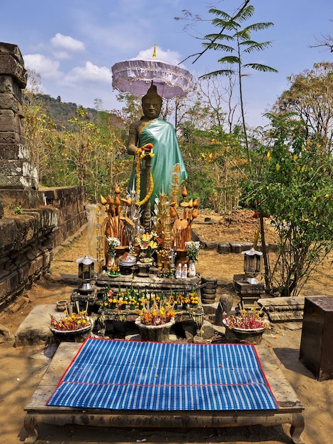 ラオスのワットプー寺院