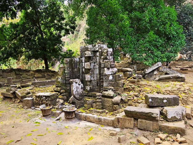 Vat Phou temple in Laos