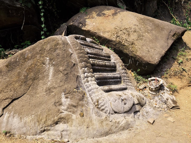 ラオスのワットプー寺院