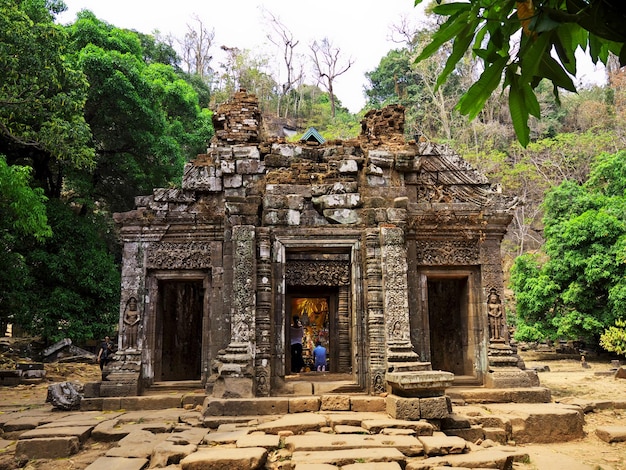 ラオスのワットプー寺院