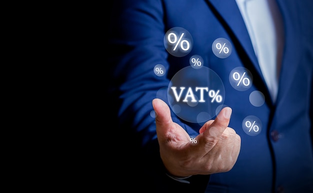 付加価値税 (VAT) の記号 付加値税の支払い