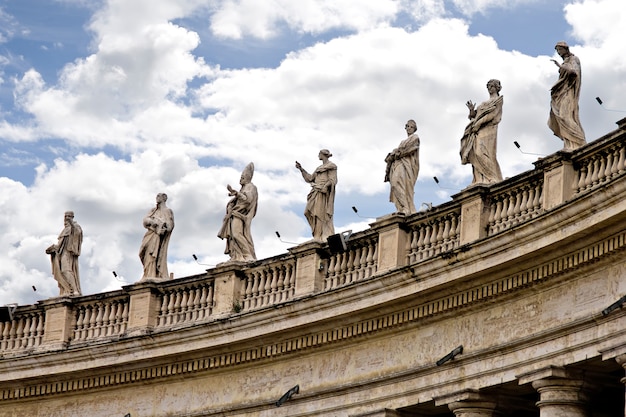 The Vatican Bernini's colonnade in Rome, Italy