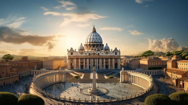 Premium AI Image  Vatican City Holy See Vatican City
