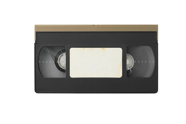 VCR Tape and VHS video cassette