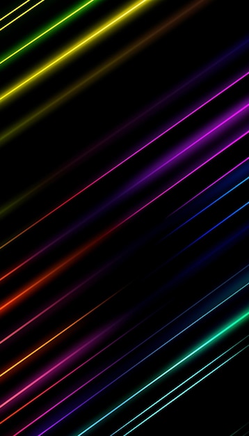 vector abstract neon lights background design