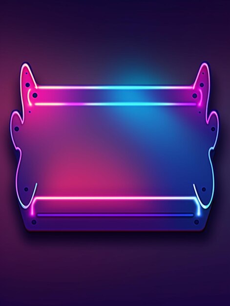 vector abstract neon lights background design