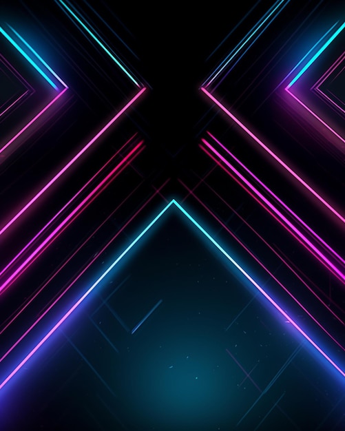 vector abstract neon lights background design