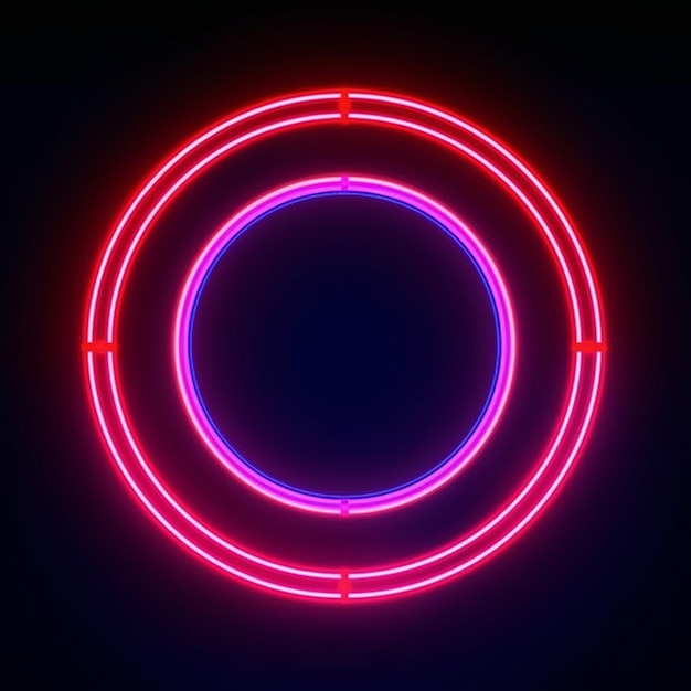 vector abstract neon lights background design