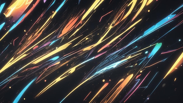 vector abstract technology particle background