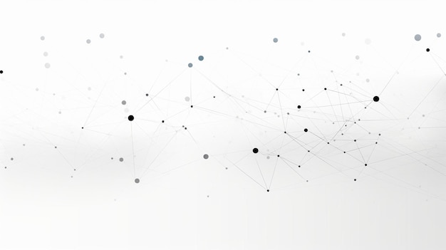 Vector abstracte geometrische maaslijnen en puntverbinding