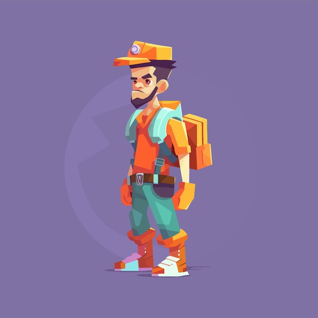 Vector art about classic games characters and game objects