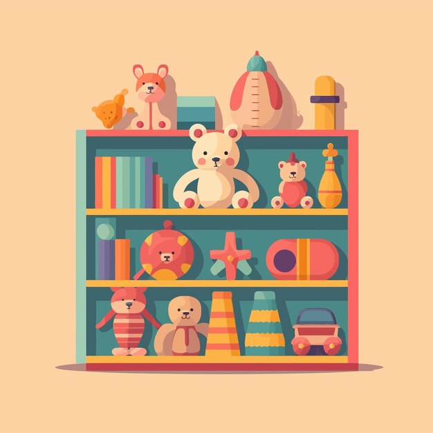 Vector art about classic games characters and game objects