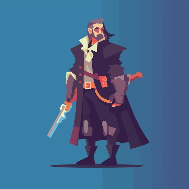 Vector art about classic games characters and game objects