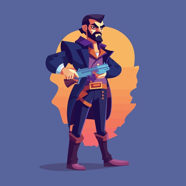 Vector art about classic games characters and game objects