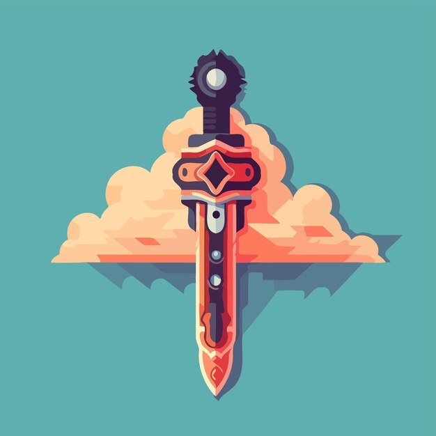 Vector art about classic games characters and game objects