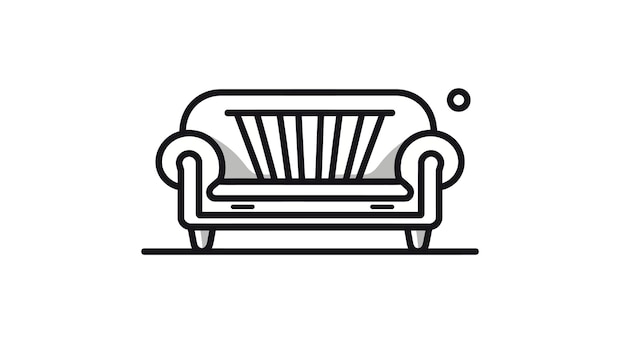 Vector art about furniture simple vector image
