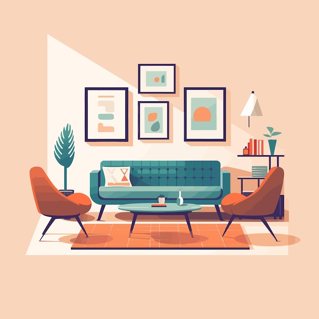 Photo vector art about furniture simple vector image