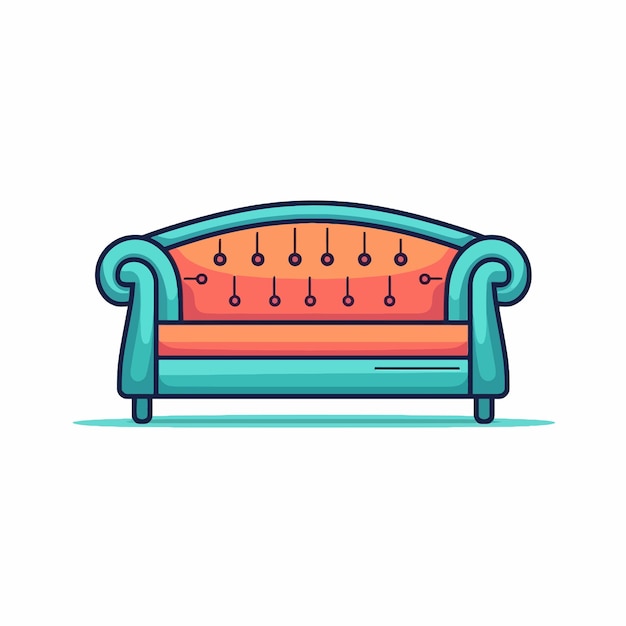 Vector art about furniture simple vector image