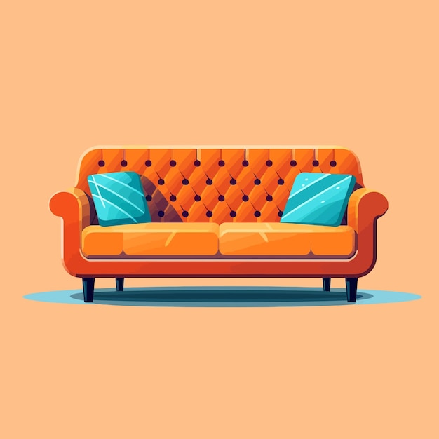 家具のベクトルアート シンプルなベクトル画像