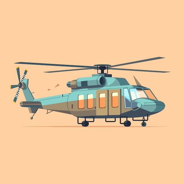 Vector art illustration of airplanes high resolution colorful easy combined