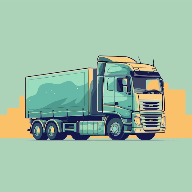 Vector art illustration design for art vehicles car bicycle motorbike truck bus and other