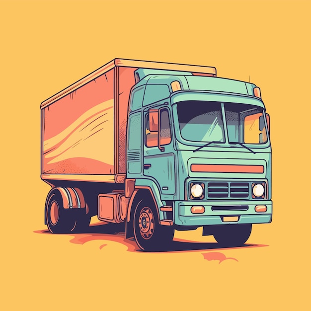 Vector art illustration design for art vehicles car bicycle motorbike truck bus and other