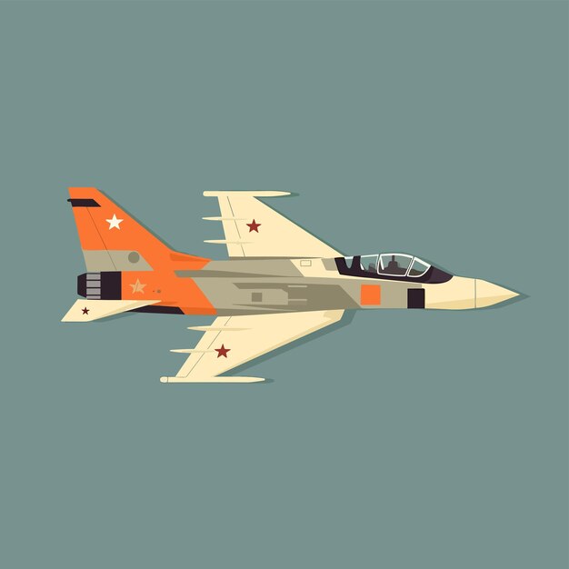 Vector art illustration of planes