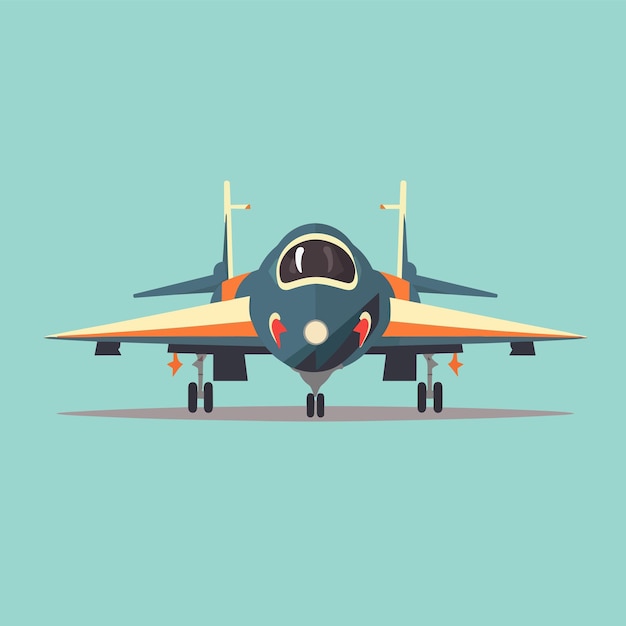 Vector art illustration of planes