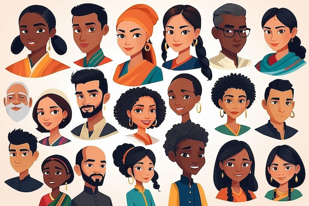 Vector-avatars