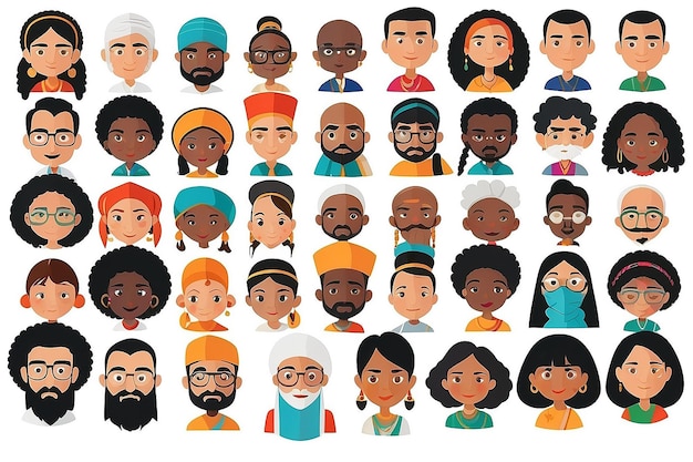 Vector-avatars