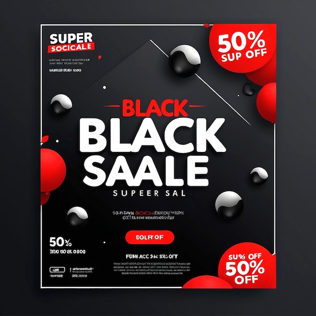 Vector Black Friday Sale banner