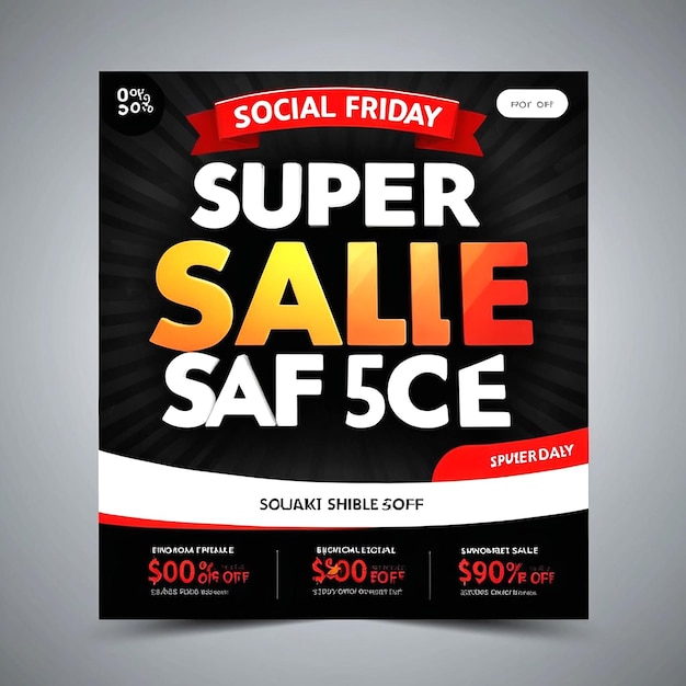 vector black friday sale banner