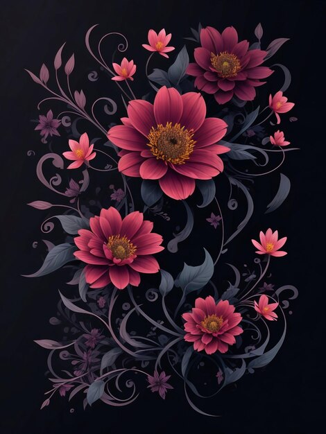 Photo vector blooming