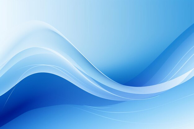 Vector blue curve background