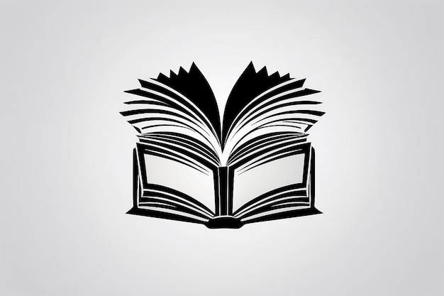 Vector book icon sign design