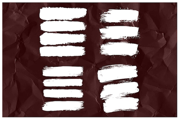 vector brush strokes collection for creative designs